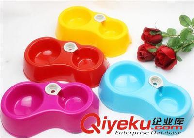 廠家直銷寵物雙碗 狗碗自動喂水，便捷實用